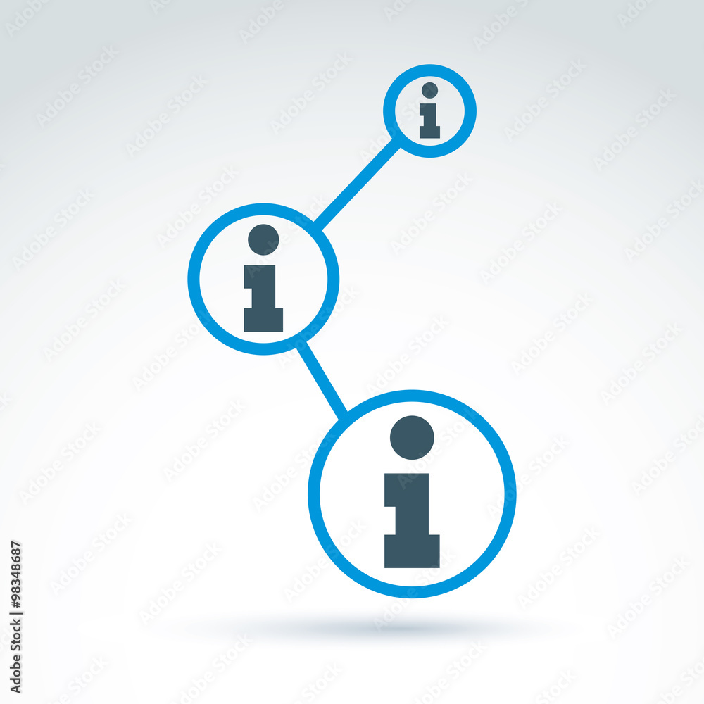 Social information collecting and exchange theme icon, social me Social information collecting and exchange theme icon, social me