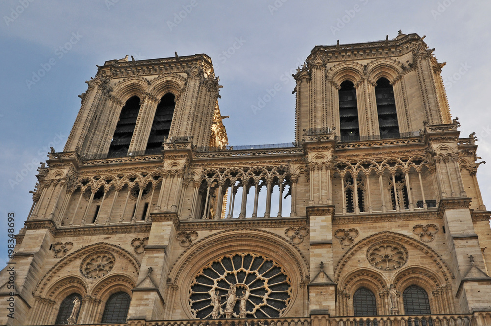 Parigi, la cattedrale di Notre Dame
