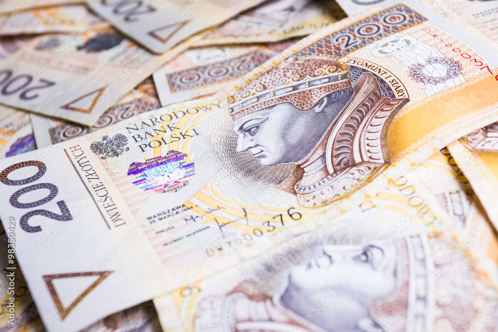 Fototapeta premium Polish Money