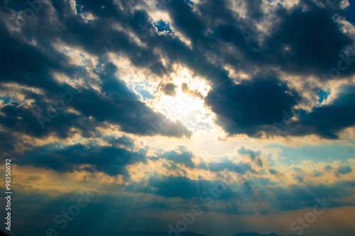 colorful dramatic sky