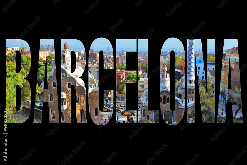Barcelona - obrazy, fototapety, plakaty 