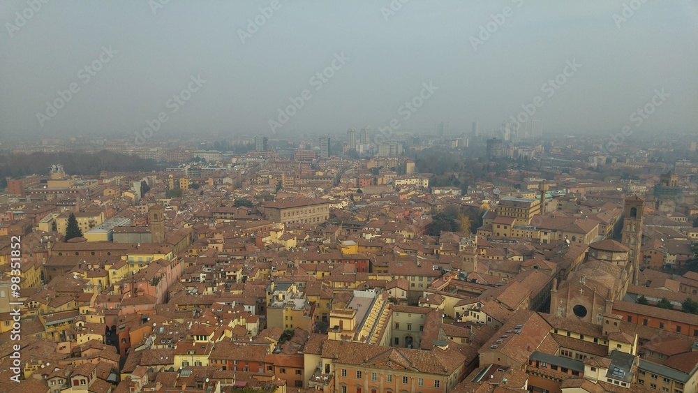 Fototapeta premium Blick auf die Altstadt von Bologna