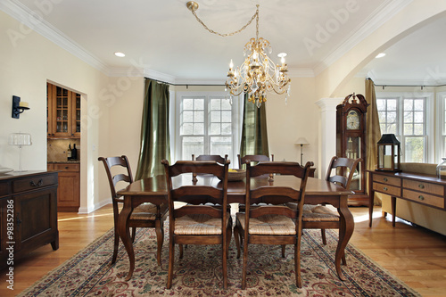 Dining room with pantry view © pics721