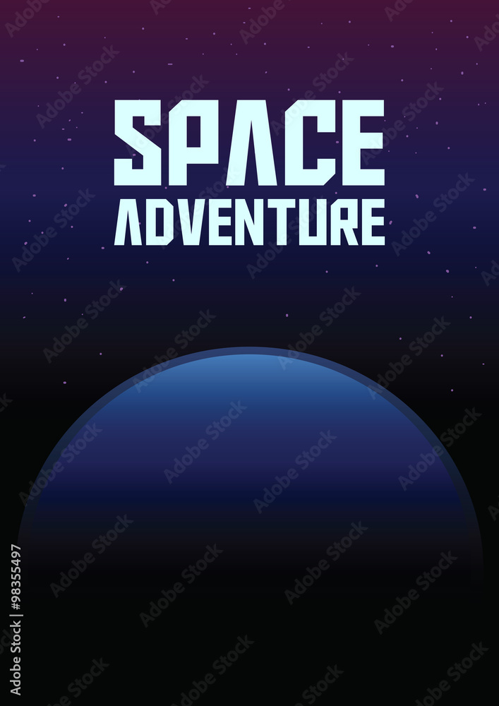 Space Adventure Abstract Background Space Adventure Abstract Background