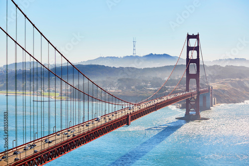 Golden Gate bridge in San Francisco, California, USA