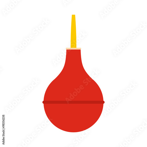 Flat medical icon clyster on a white background