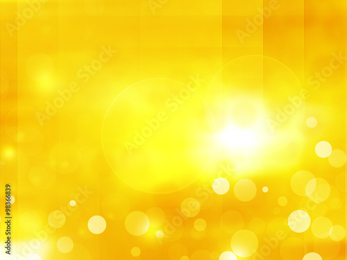 Gold defocused lights background © nik962