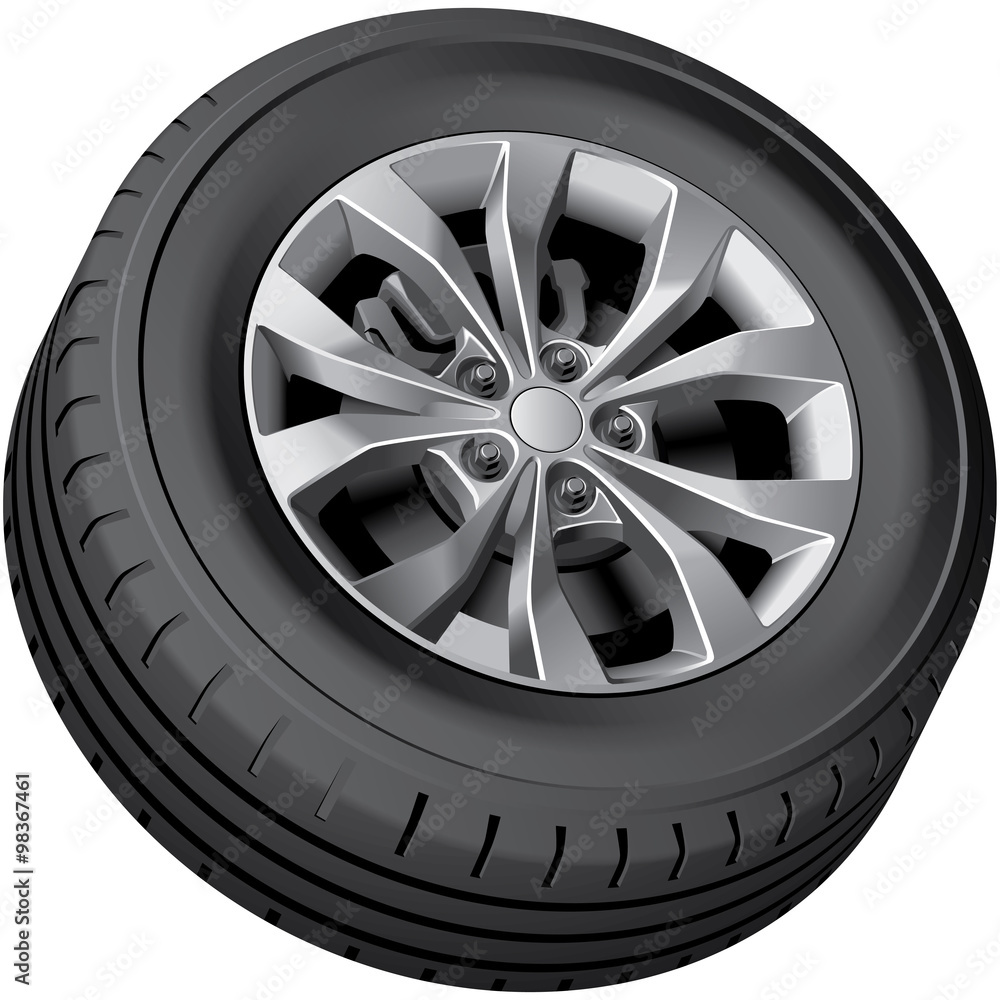 Obraz premium Crossover wheel