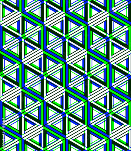 Contemporary abstract endless EPS10 background, three-dimensiona