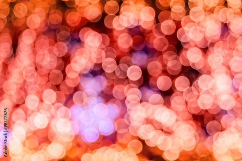 blur red and purple circle light