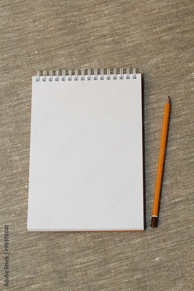 pencil and clean the notebook pencil and clean the notebook