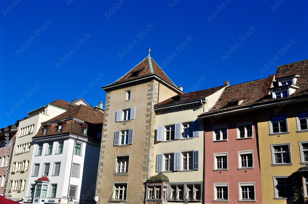 Fototapeta premium Altstadthäuser in Schaffhausen
