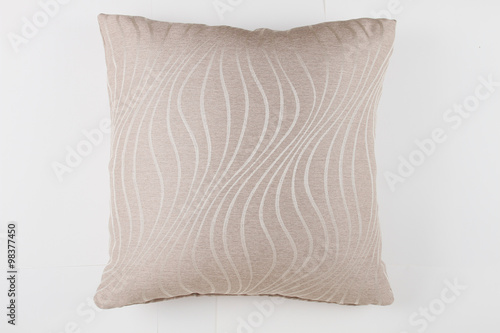 Fototapeta Naklejka Na Ścianę i Meble -  Decorative Pillow in victorian style isolated on white backgroun