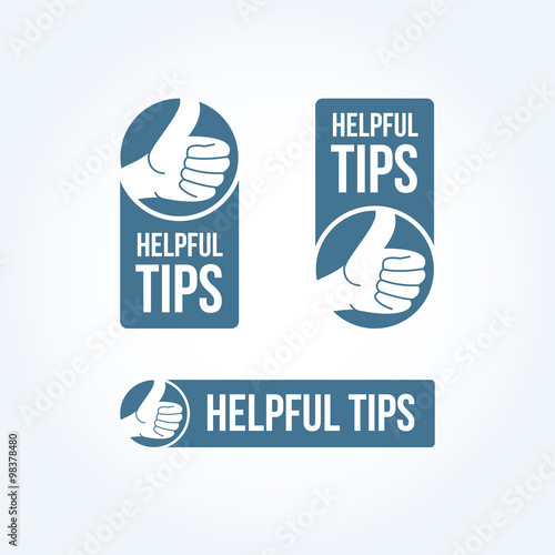 Helpful Tips Labels