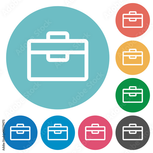 Flat toolbox icons