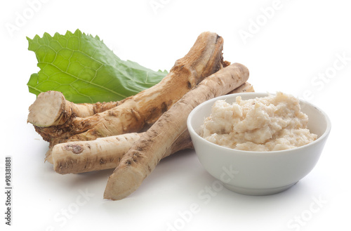 Canvas-taulu Roots of horseradish