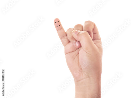 Принти на полотні smile little finger