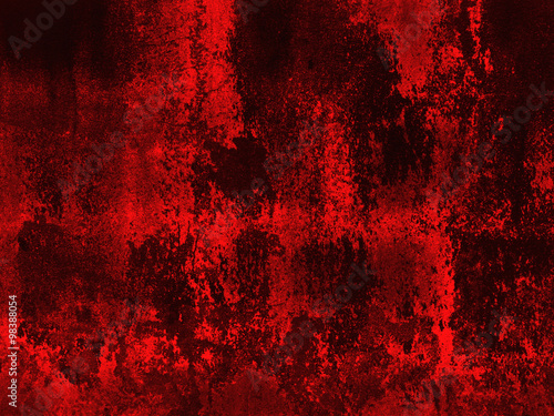grunge red wall
