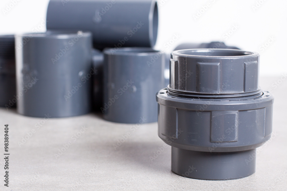 System PVC-U fittings for water.