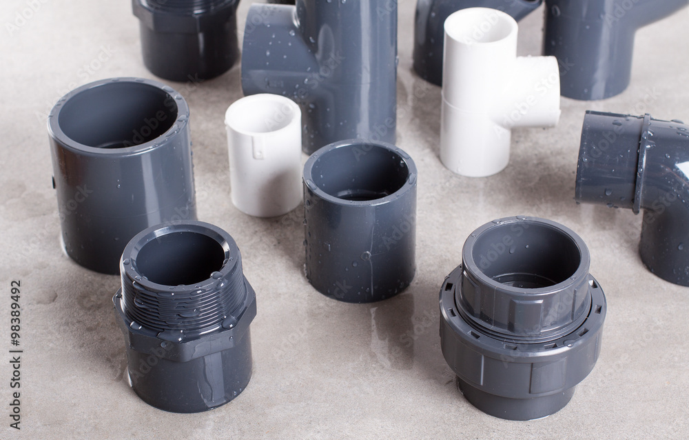 System PVC-U fittings for water.