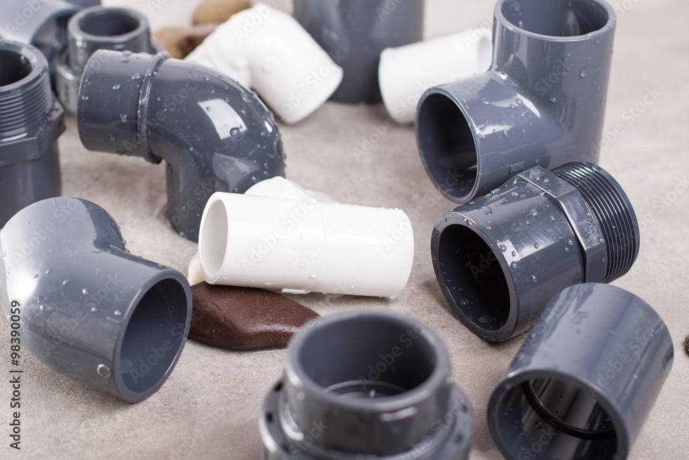 System PVC-U fittings for water.