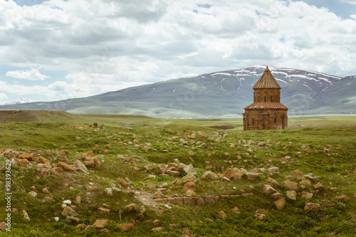 The Church of Saint Gregory in the ruined medieval Armenian city Ani in Eastern Turkey.