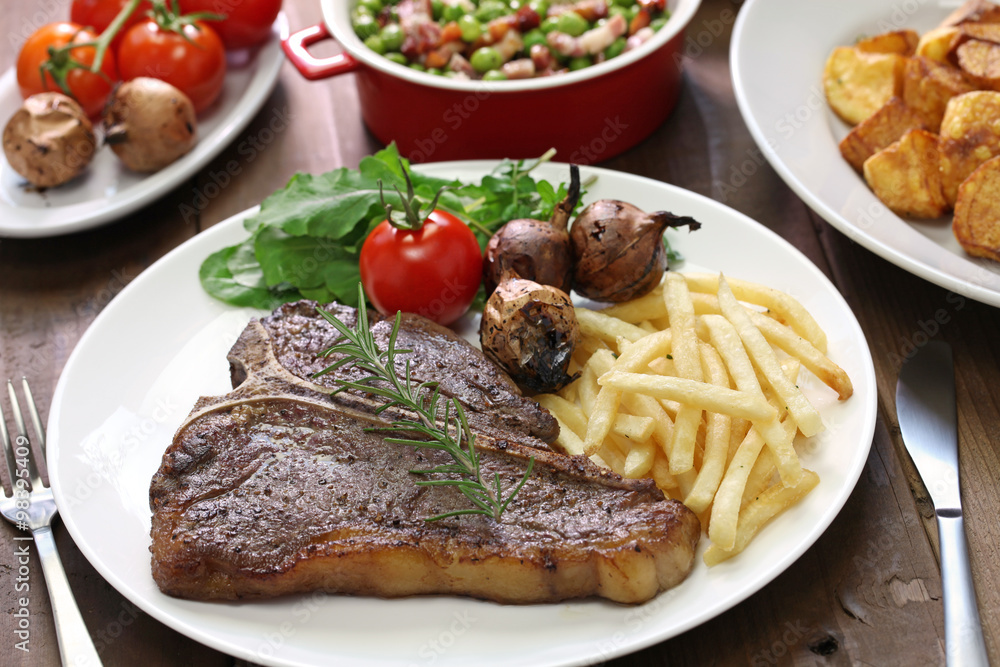 T-bone steak T-bone steak