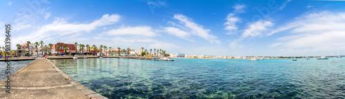 Porto Cesareo coastline in Ionian coast, Italy © eddygaleotti