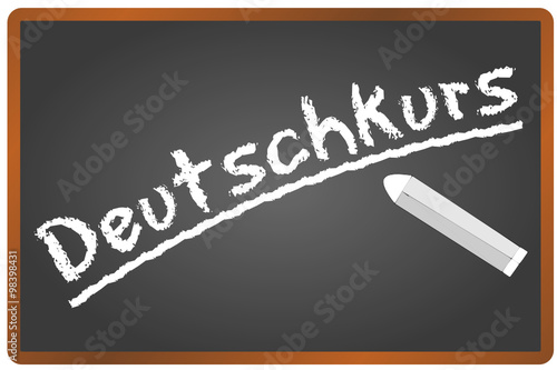 Deutschkurs Tafel  #151218-01