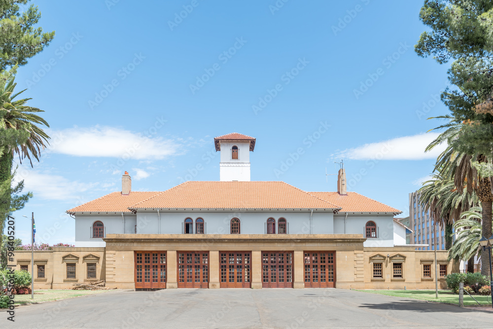 Main fire station in Bloemfontein