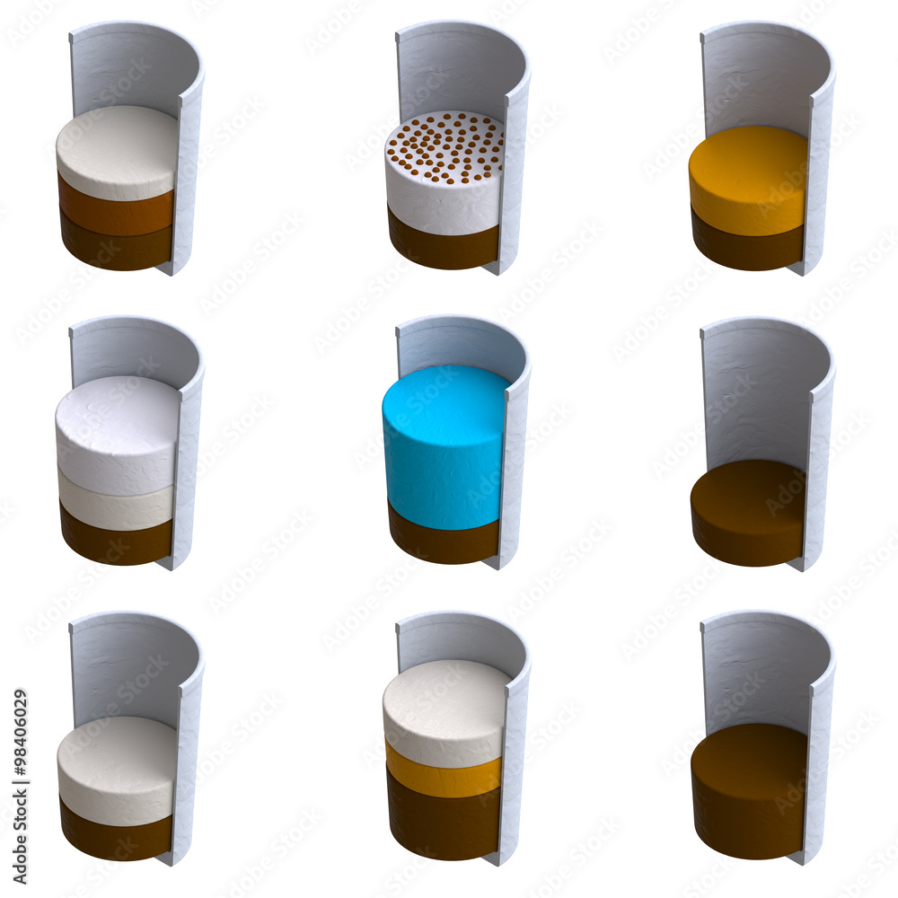Coffee drink in plasticine or clay style. Coffee drink in plasticine or clay style.