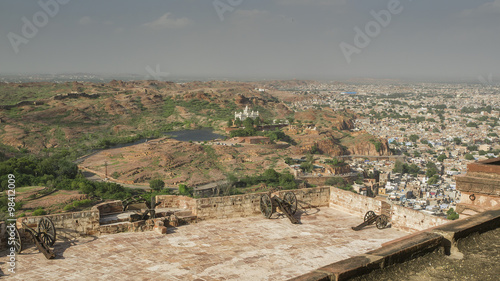 Jaswanth Thada visto dal forte Mehrangarh di Jodhpur