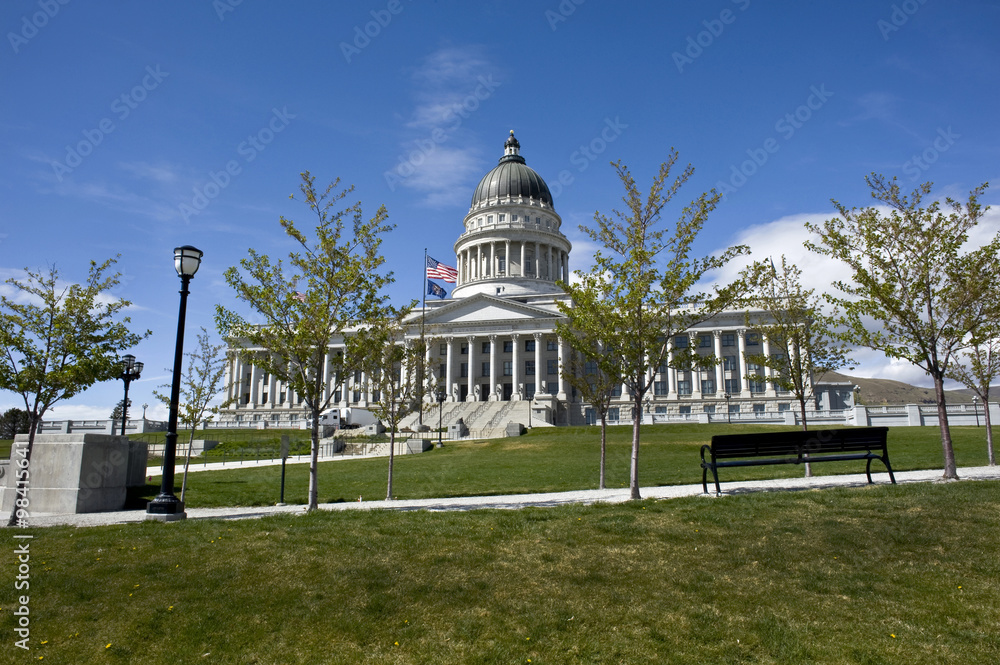 State Capital Building in Utah.