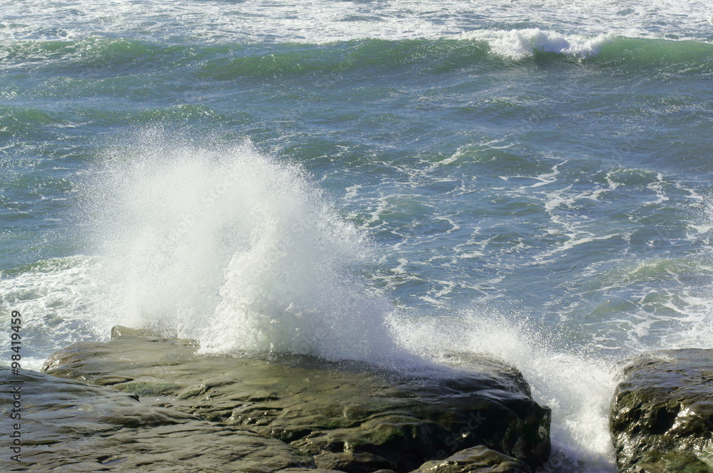 Fototapeta premium 潮さい（神奈川県稲村ケ崎にて）