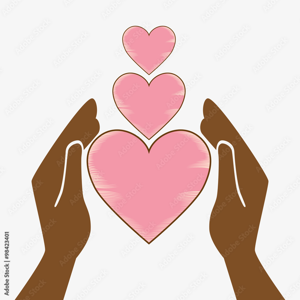 I love you colorful graphic design I love you colorful graphic design
