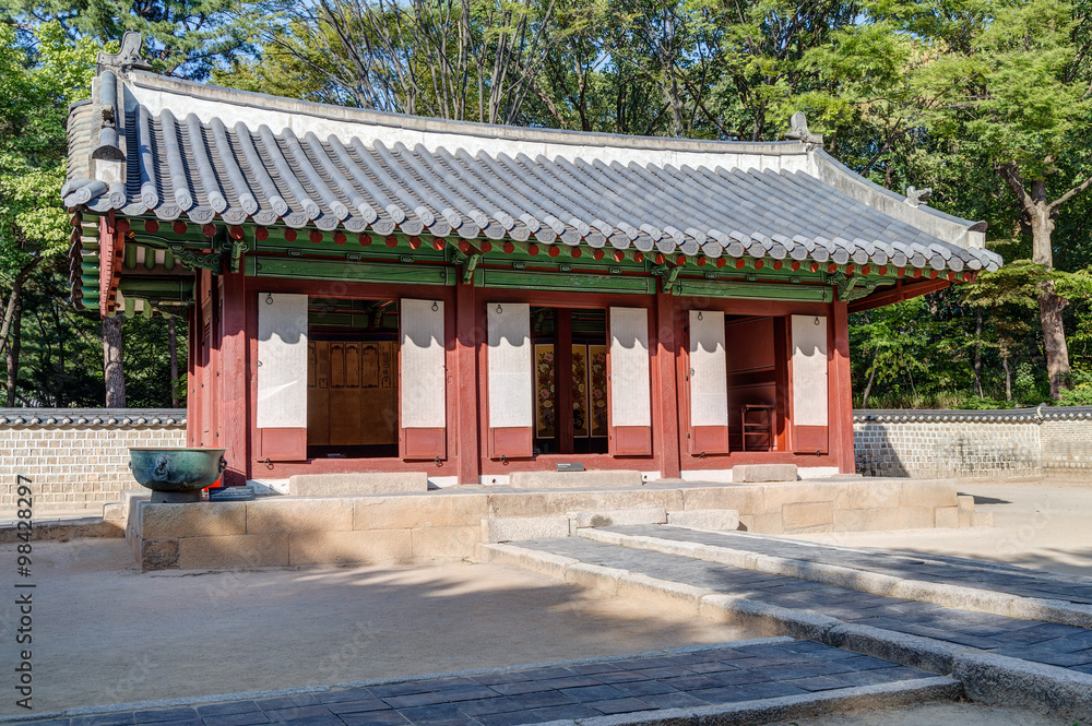 Jaegung Palace in Jongmyo Shrine complex,  Seoul