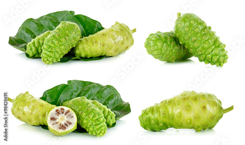 Exotic Fruit - Noni isolated on the white background