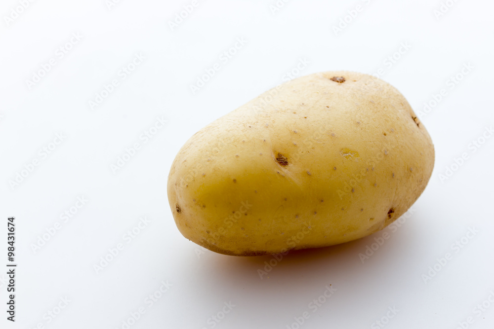 Stethoscope and potato Stethoscope and potato
