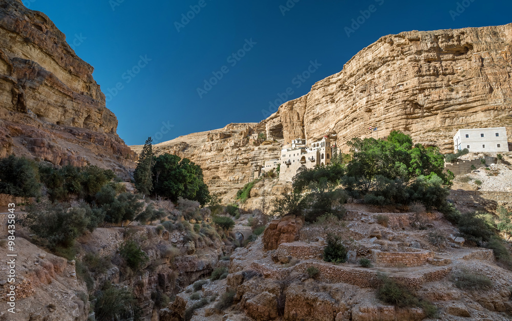 Fototapeta premium St. George's Monastery, Wadi Qelt 