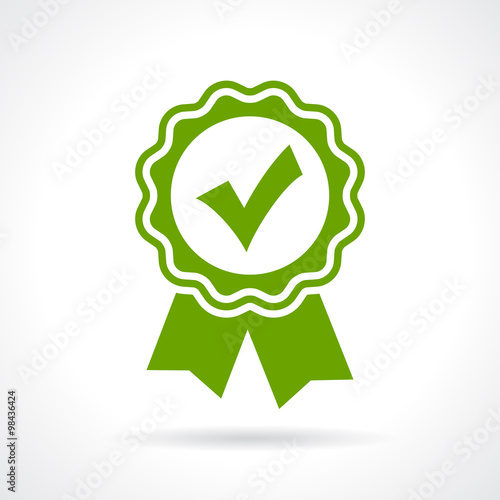 Approved certificate icon