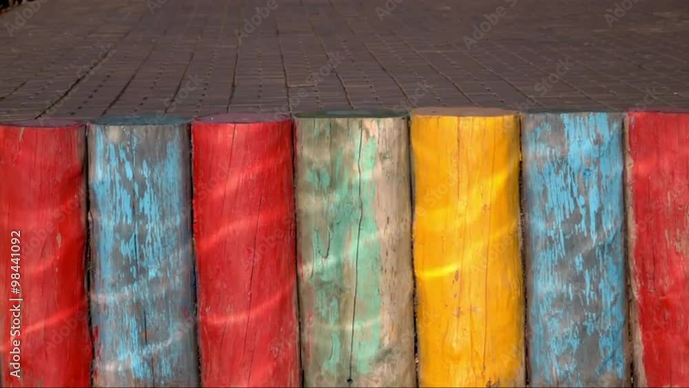 Slow motion of sun flecks reflections from the water surface on colorful wood pier. Great moving background with meditative effect. Relaxing view of the calm water. Full HD footage 1920x1080.
Slow motion of sun flecks reflections from the water surface on colorful wood pier. Great moving background with meditative effect. Relaxing view of the calm water. Full HD footage 1920x1080.