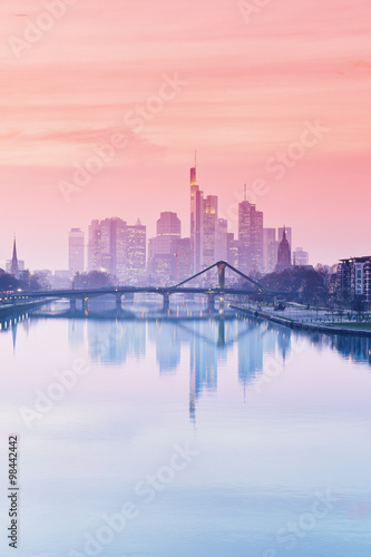 Wallpaper Mural Germany, Hesse, View of Frankfurt am Main Torontodigital.ca