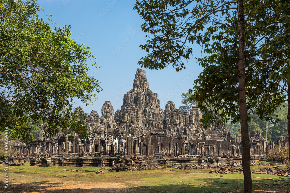 Bayon temple at Angkor Wat complex