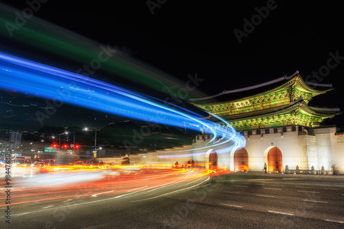 Gyeongbok Palace taken at night © aaron90311