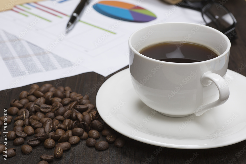 コーヒーとデーター コーヒーとデーター