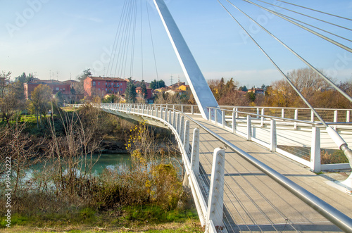 footbridge in Casalecchio di Reno - Bologna photo