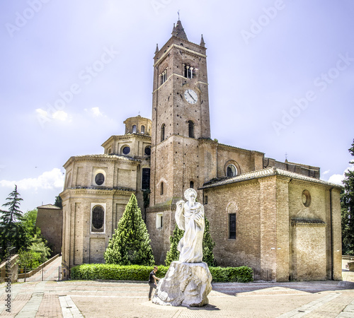 Monte Oliveto Maggiore - Asciano - Siena - tuscany photo