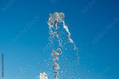 Water fountain water jet © Netfalls