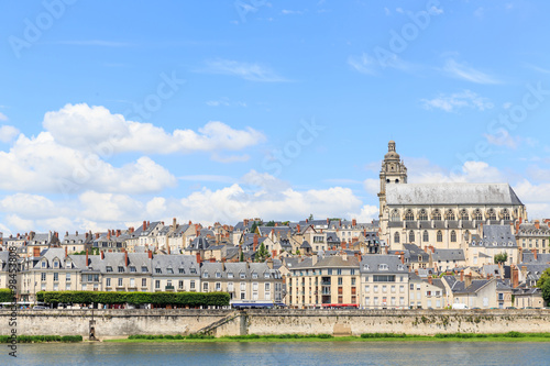 Old town of Blois in the Loire Valley