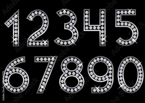 Silver metal numbers
